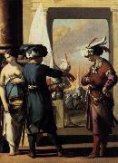 Laurent de la Hyre Cyrus Announcing to Araspas that Panthea Has Obtained His Pardon Germany oil painting artist